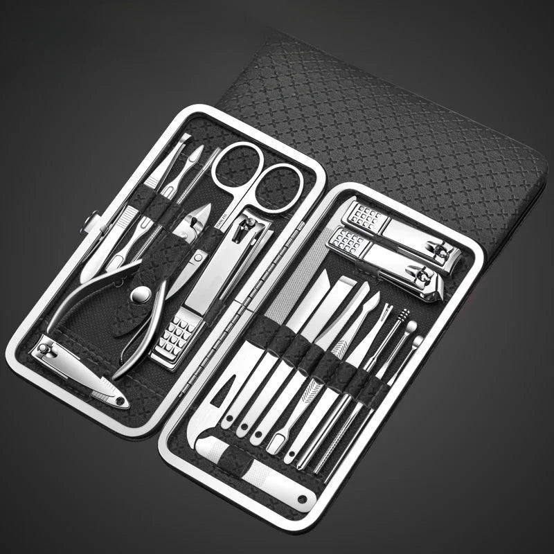 8 Piece Set Dog Nail Clippers Manicure Clipper Set Pet Dog Products Stainless Steel for You Ear Spoon Puppy Home Garden Pedicure