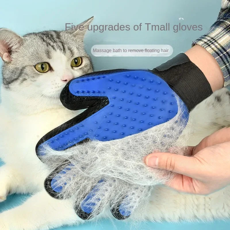 8 Pcs Pet Grooming Set, Hair Removal Comb for Dog, Flea Comb, Dog Shampoo Brush, Pet Nail Clippers, Dog Toothbrush Set